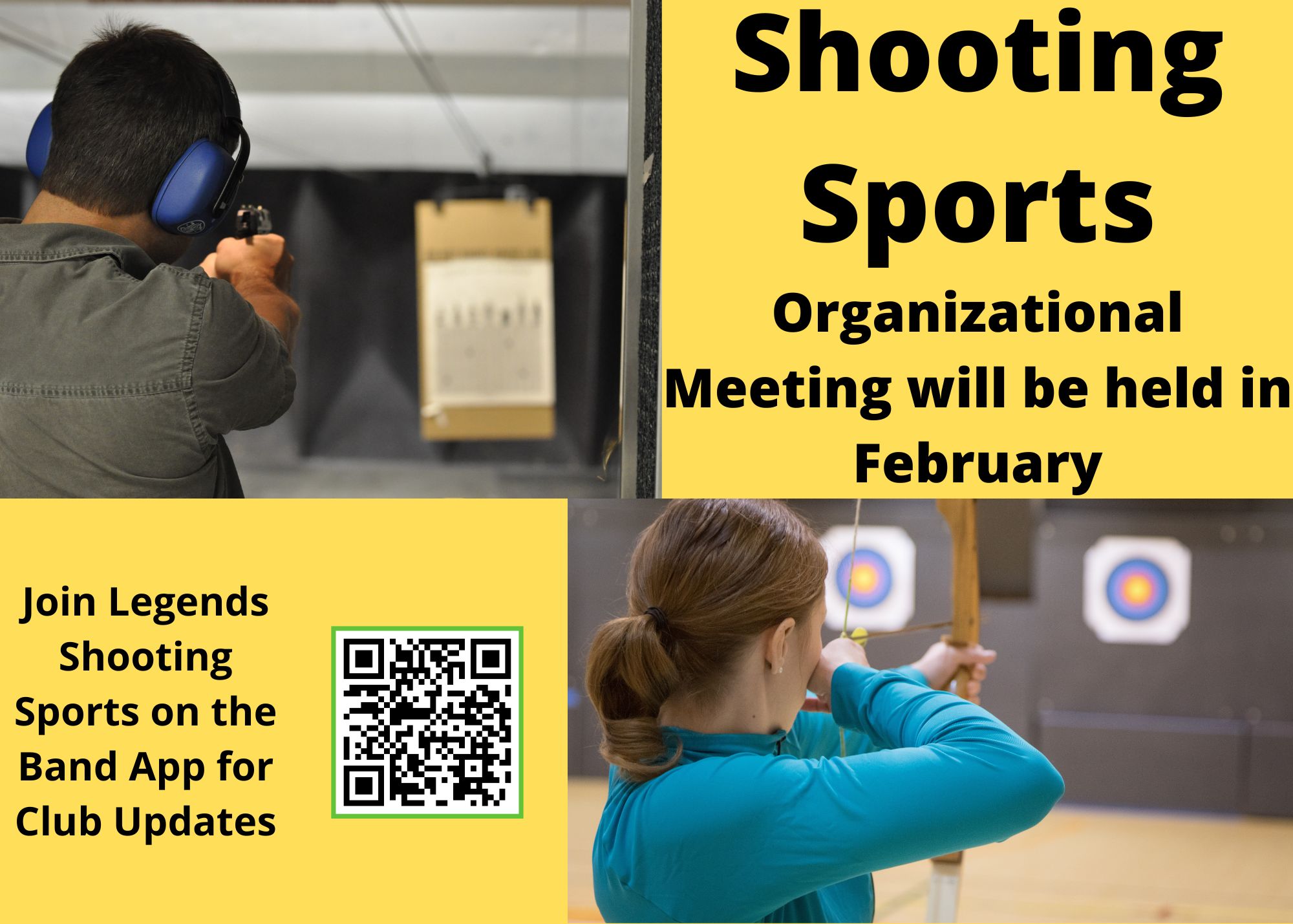 Shooting Sports Schedule 