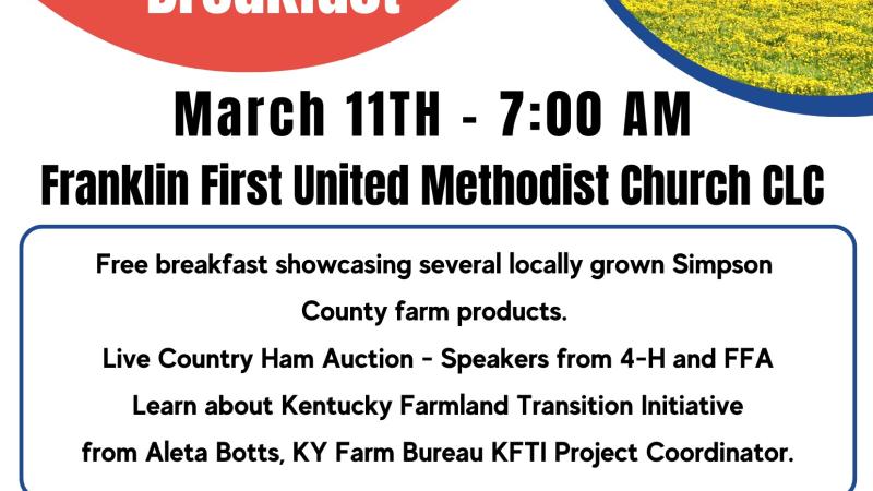 Ag Breakfast Flyer