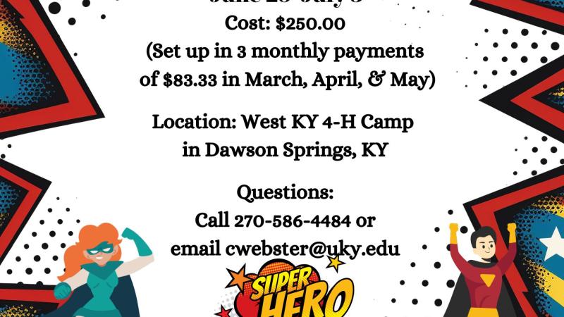 4-H Camp Flyer