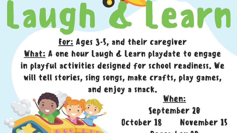 Laugh and Learn Flyer